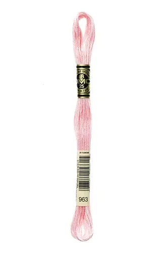 Embroidery Floss in Candy Pink 963