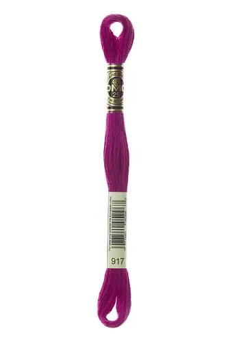 Embroidery Floss in Dark Magenta 917