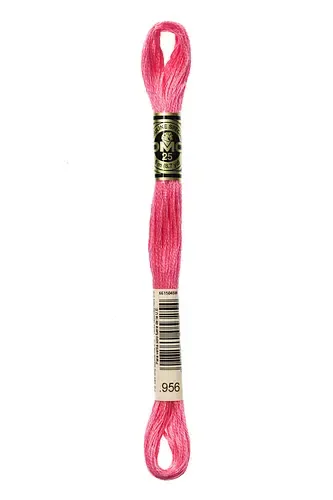 Embroidery Floss in Hot Pink 956 