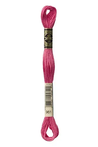 Embroidery Floss in Rose Garden 961