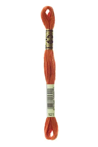 Embroidery Floss in Tuscan Ochre 921