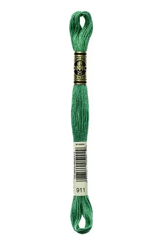Embroidery Floss in Golf Green 911