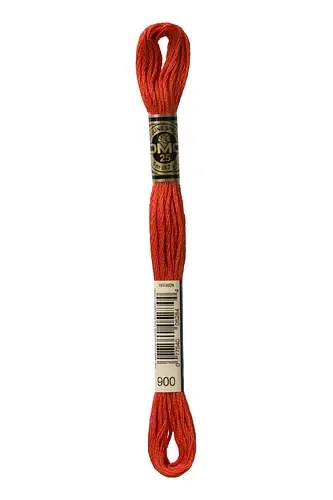 Embroidery Floss in Blood Orange 900