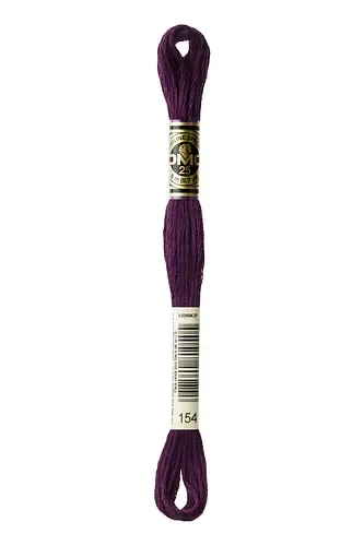 Embroidery Floss in Prune 154