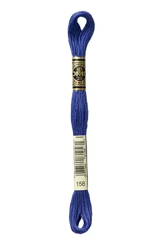 Embroidery Floss in Ultramarine Blue 158