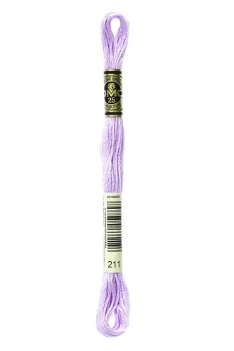 Embroidery Floss in Light Parma Violet 211