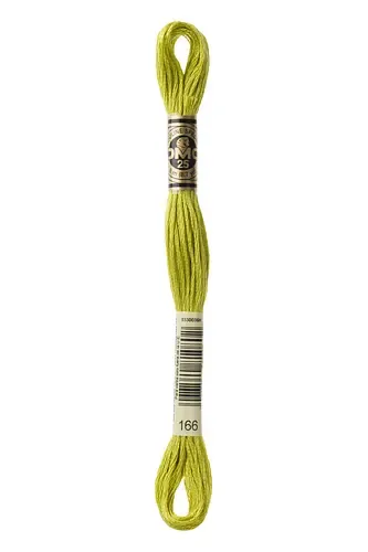 Embroidery Floss in Wormwood Green 166