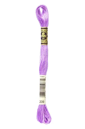 Embroidery Floss in Lilac 209