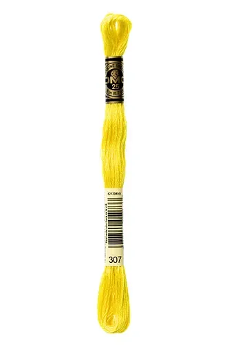 Embroidery Floss in Lemon 307