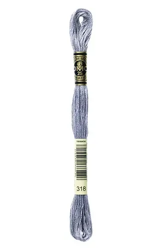 Embroidery Floss in Granite Grey 318
