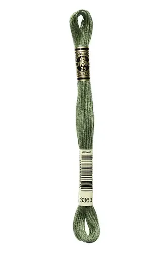 Embroidery Floss in Bullfrog 3363
