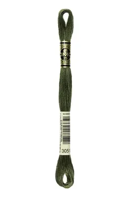 Embroidery Floss in Forest Green 3051