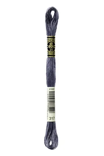 Embroidery Floss in Steel 317