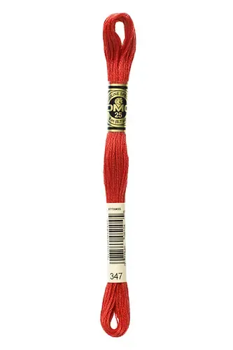 Embroidery Floss in Egyptian Red 347