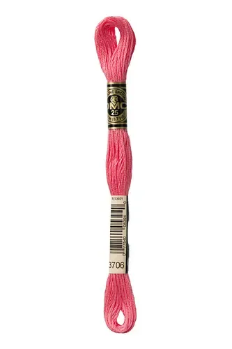 Embroidery Floss in Flamingo 3706