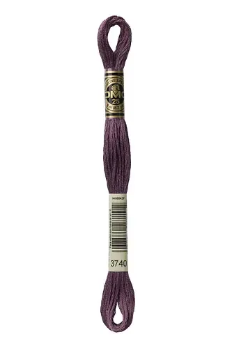 Embroidery Floss in Gun Metal 3740 