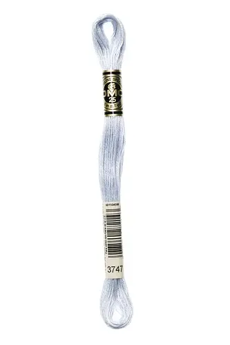 Embroidery Floss in Ice Blue 3747 