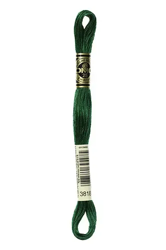 Embroidery Floss in Broccoli 3818 