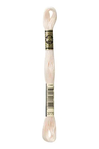 Embroidery Floss in Eggshell 3770 