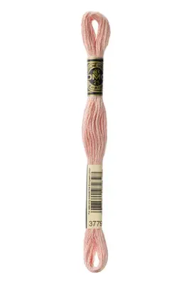 Embroidery Floss in Burnished Pink 3779 