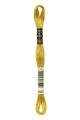 Embroidery Floss in Sunshine 3820 