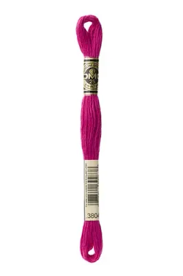 Embroidery Floss in Bengal Rose 3804 