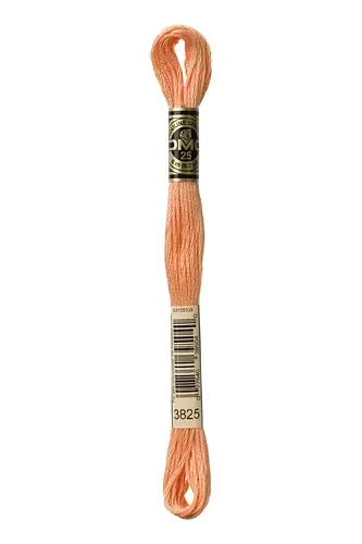 Embroidery Floss in Muted Apricot 3825