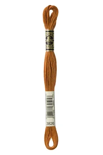 Embroidery Floss in Fox 3826 