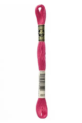 Embroidery Floss in Impatiens 601
