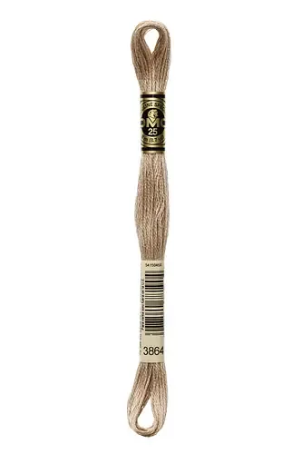 Embroidery Floss in Vicuna Wool 3864 