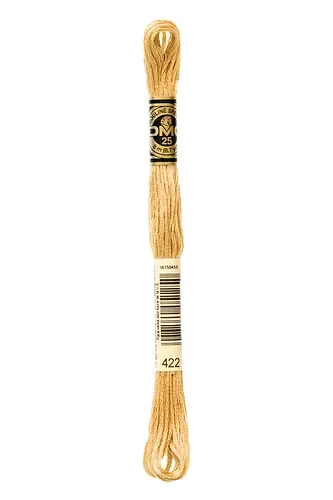 Embroidery Floss in Light Oak 422 