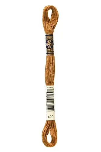 Embroidery Floss in Hazelnut 420