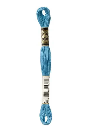 Embroidery Floss in Nattier Blue 518 