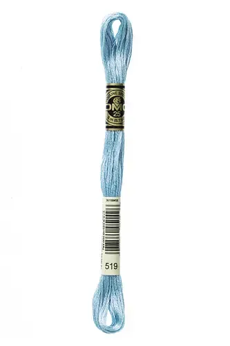 Embroidery Floss in Bluish Spray 519