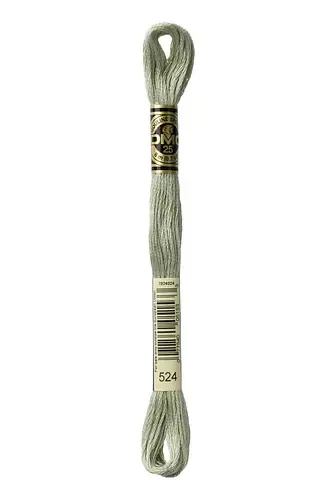 Embroidery Floss in Pebble Green 524