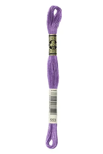 Embroidery Floss in Violet Amethyst 553