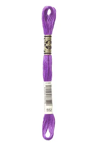 Embroidery Floss in Violet 552