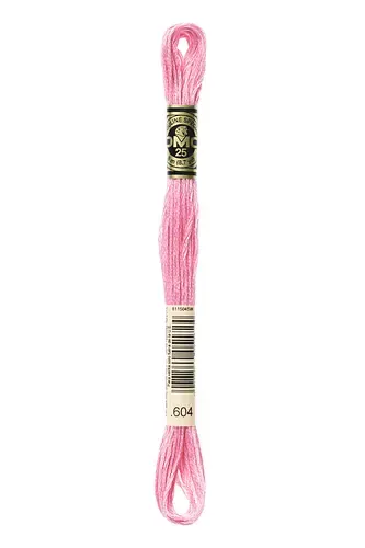 Embroidery Floss in Pink Hyacinth 604