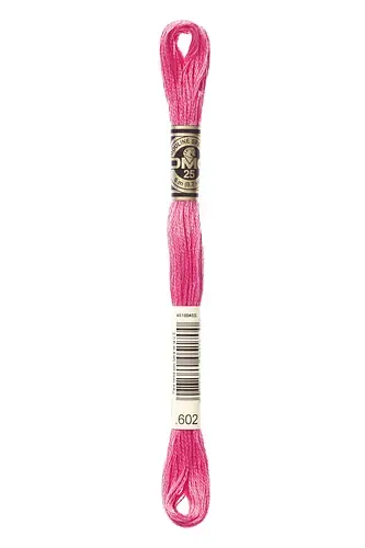 Embroidery Floss in Pink Verbena 602
