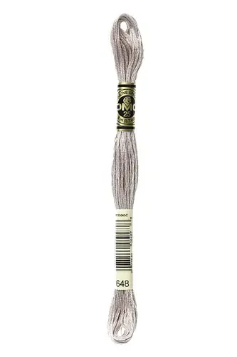 Embroidery Floss in White Pepper 648 