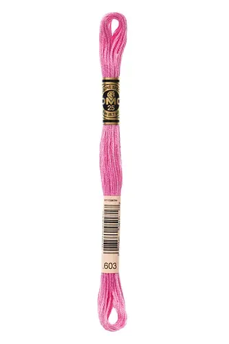 Embroidery Floss in Macaroon Pink 603