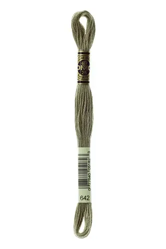 Embroidery Floss in Umbra Grey 642 