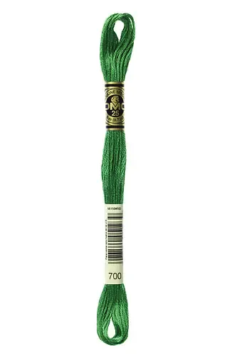 Embroidery Floss in Meadow Green 700 