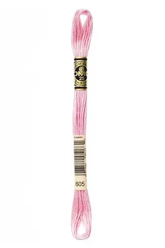 Embroidery Floss in Rosebud 605 