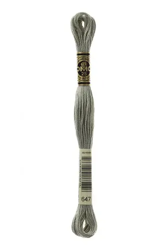 Embroidery Floss in  Rock Grey 647