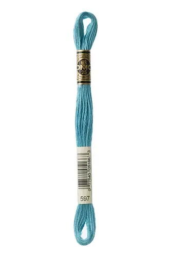 Embroidery Floss in Pack Ice Blue 597