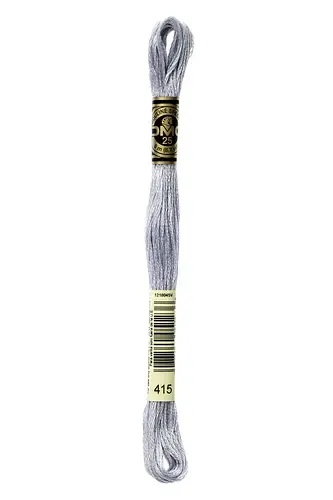Embroidery Floss in Chrome 415