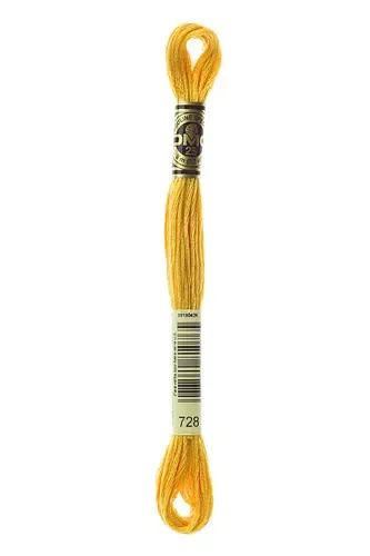Embroidery Floss in Mustard 728