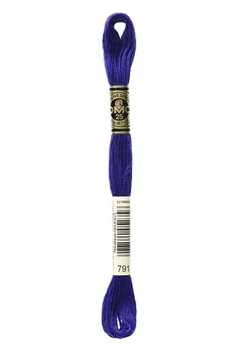Embroidery Floss in Lapis 791 