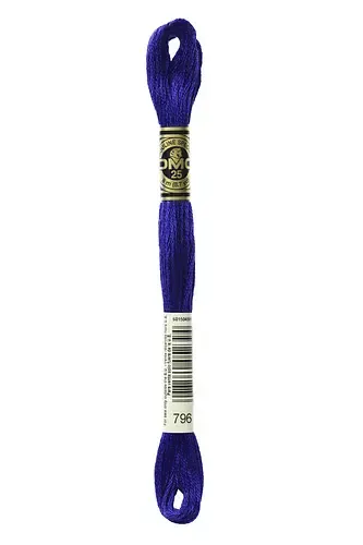 Embroidery Floss in Sévres Blue 796 